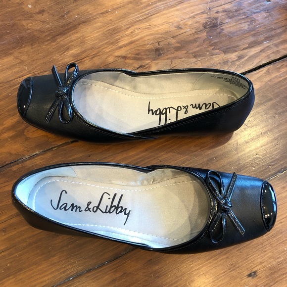 Sam & Libby patent leather ballet flats - Picture 2 of 6